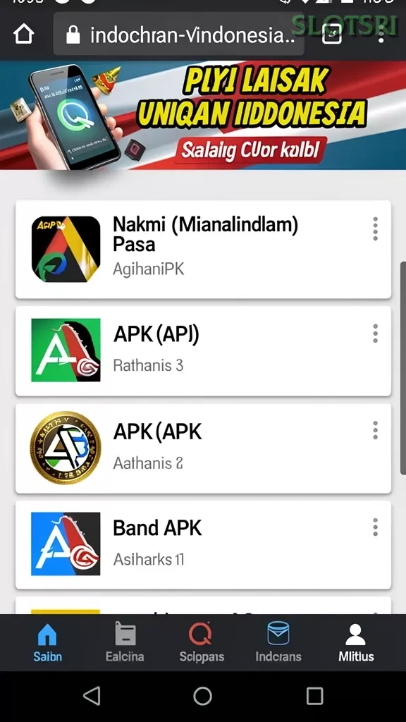Cuplikan layar MACAN388 — aktivitas