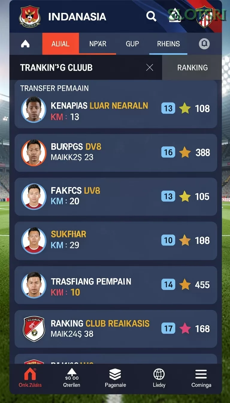 Cuplikan layar SK789 — aktivitas