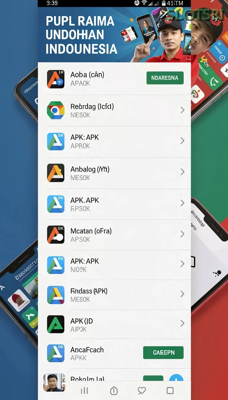 Cuplikan layar GACORMAX — menu navigasi